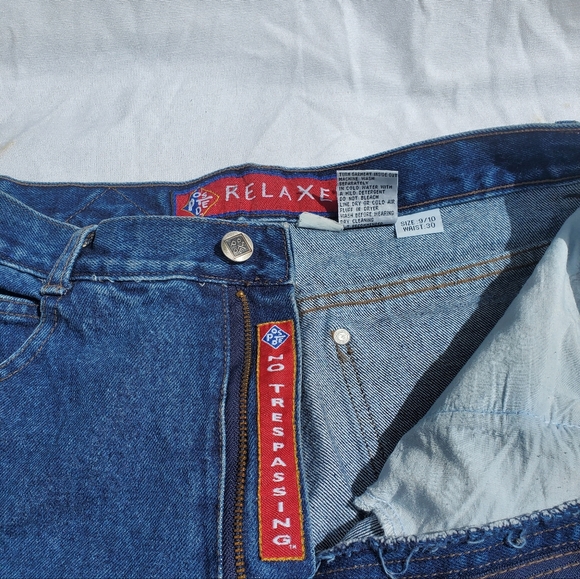 Vintage Posted Relaxed Denim Jeans - Picture 9 of 10